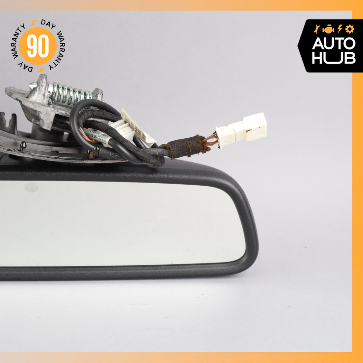 10-16 Mercedes W204 C250 E350 Interior Rear View Mirror 2048104217 Black OEM - photo 4