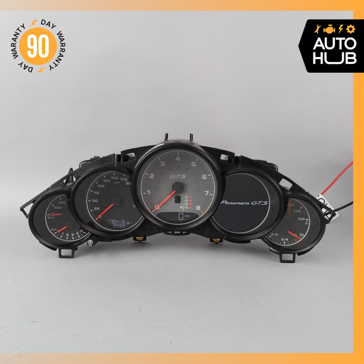 2013 Porsche Panamera 970 GTS 4.8 L Instrument Speedometer Cluster OEM 70k - photo 5