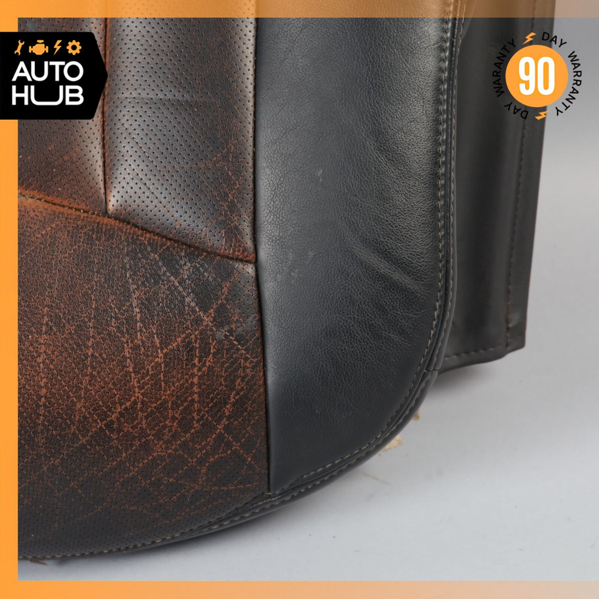 04-08 Cadillac XLR Left Driver Side Bottom Lower Seat Cushion Black OEM - photo 3