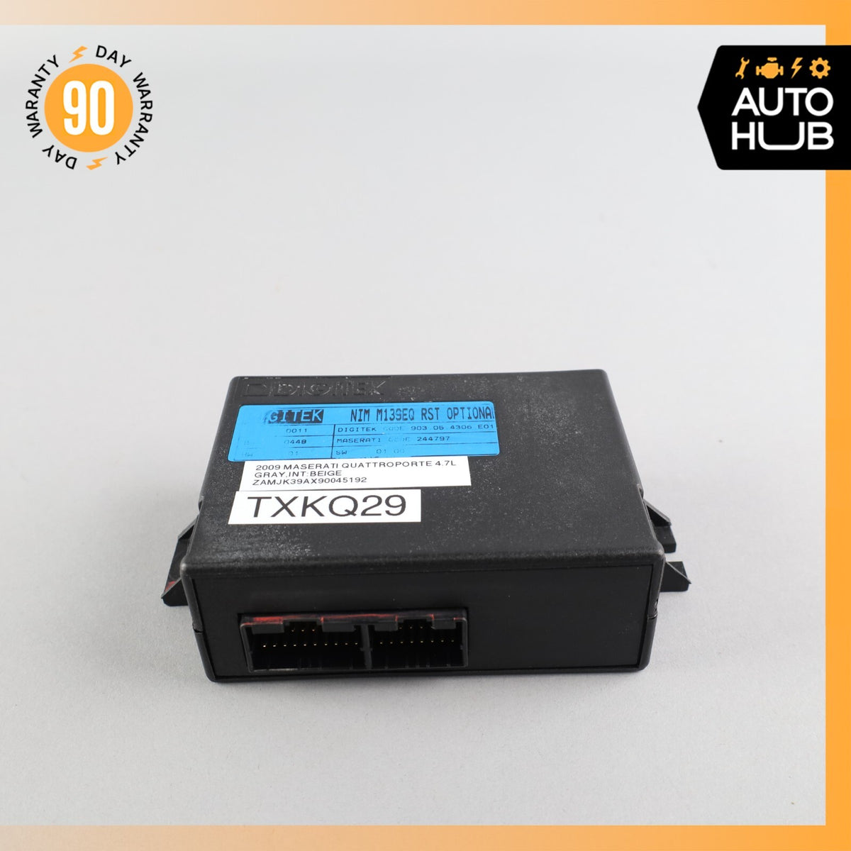 09-13 Maserati Quattroporte M139 4.7L  Roof Control Module OPT OEM 50k - photo 6