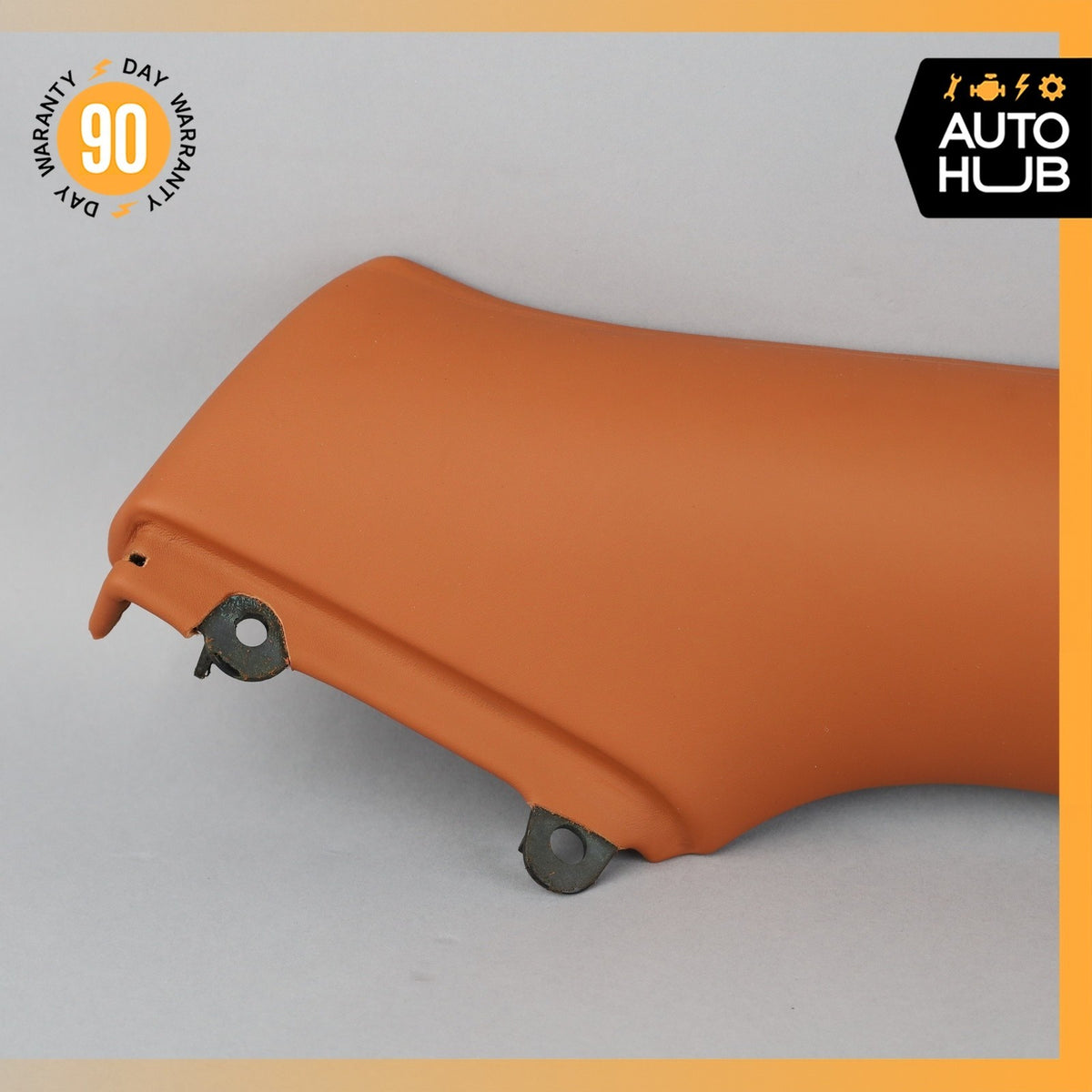 07-11 Bentley Continental GTC Front Right Side A-Pillar Trim Cover Brown OEM - photo 2