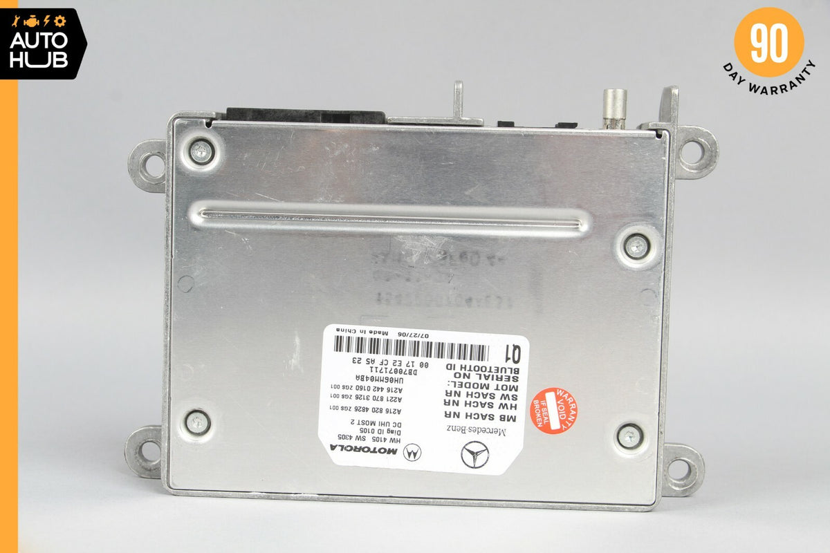 07-10 Mercedes W221 S550 CL550 CL600 Bluetooth Communication Module OEM - photo 6