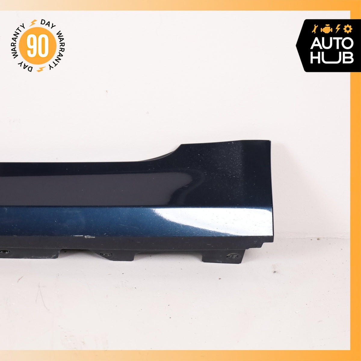 16-22 BMW G12 750Li Left Driver Side Skirt Molding Rocker Panel Blue OEM - photo 5