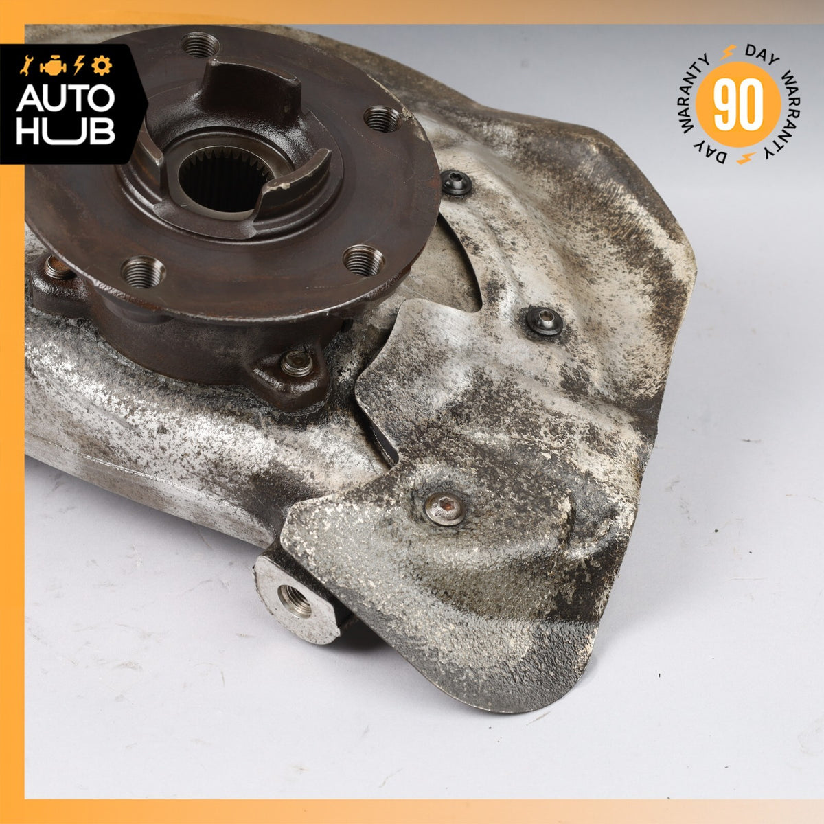 11-18 Porsche Cayenne 958 Hybrid S Front Left Driver Knuckle Spindle OEM - photo 2