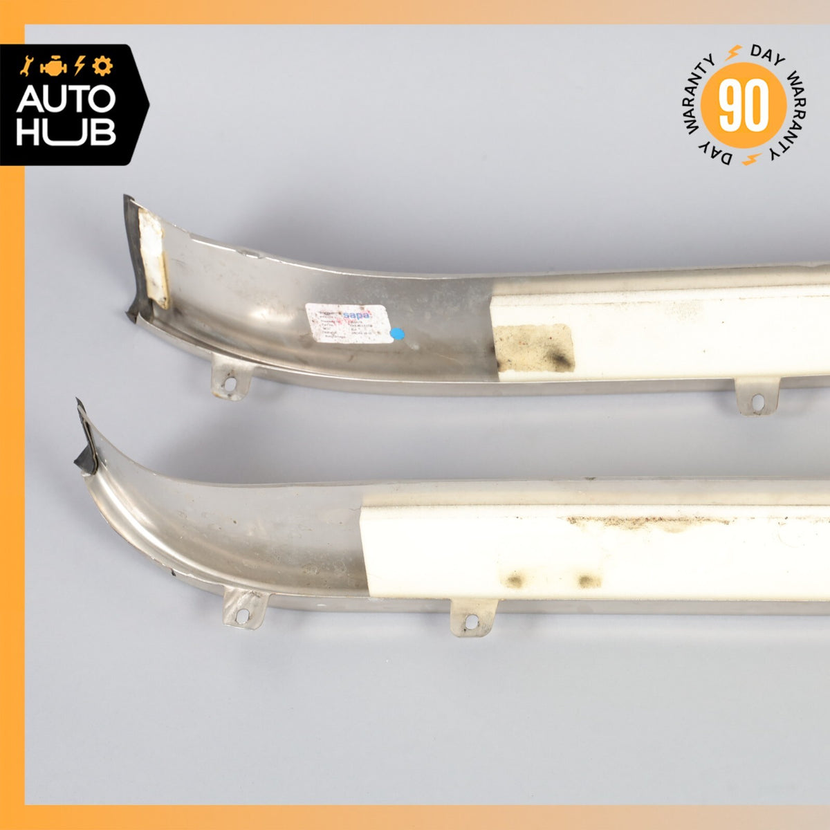 03-10 Bentley Continental GT Coupe Left & Right Side Outer Door Step Sills OEM - photo 14