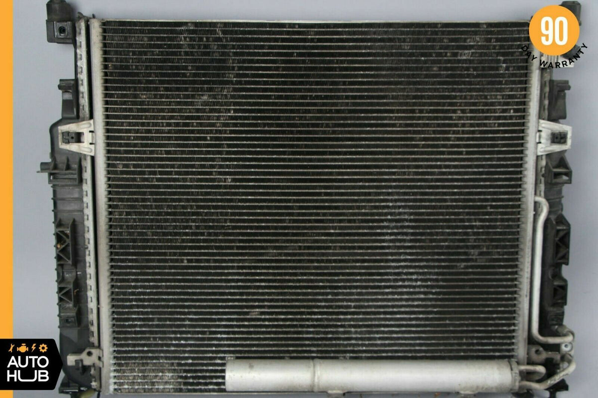 06-13 Mercedes W164 ML350 R350 Engine Cooling Radiator AC Air A/C Condenser OEM - photo 1