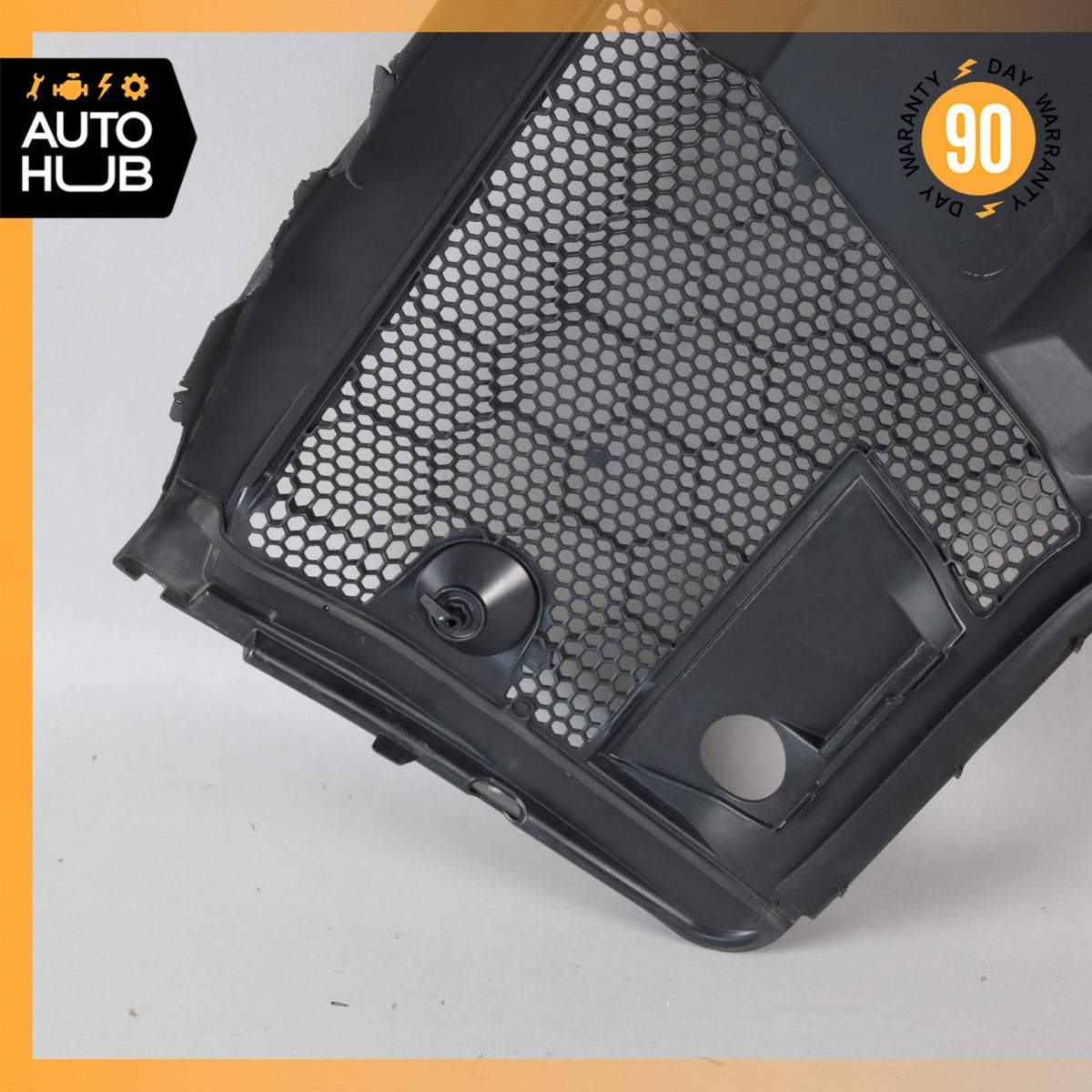 16-20 Mercedes W205 C350e C43 Left Water Baffle Cowl Engine Cover Panel OEM - photo 12