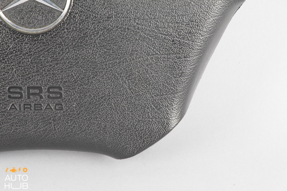 01-05 Mercedes W163 ML320 ML500 ML55 AMG Steering Wheel Airbag Air Bag Black OEM - photo 5