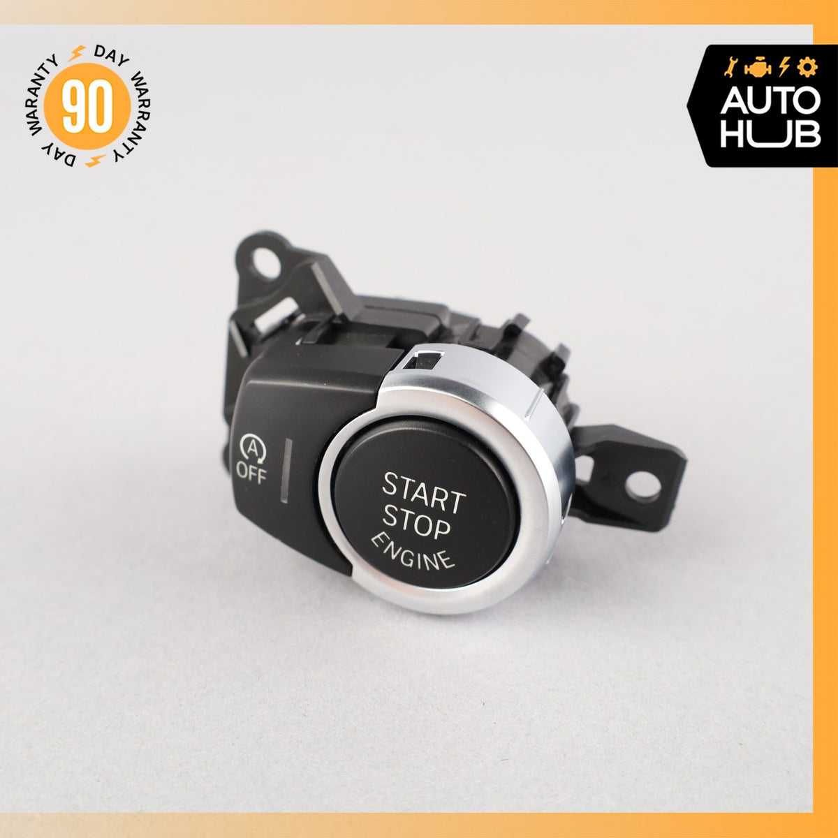 14-18 BMW F15 X5 Ignition Switch Push Button 61319291689 OEM 89k - photo 2