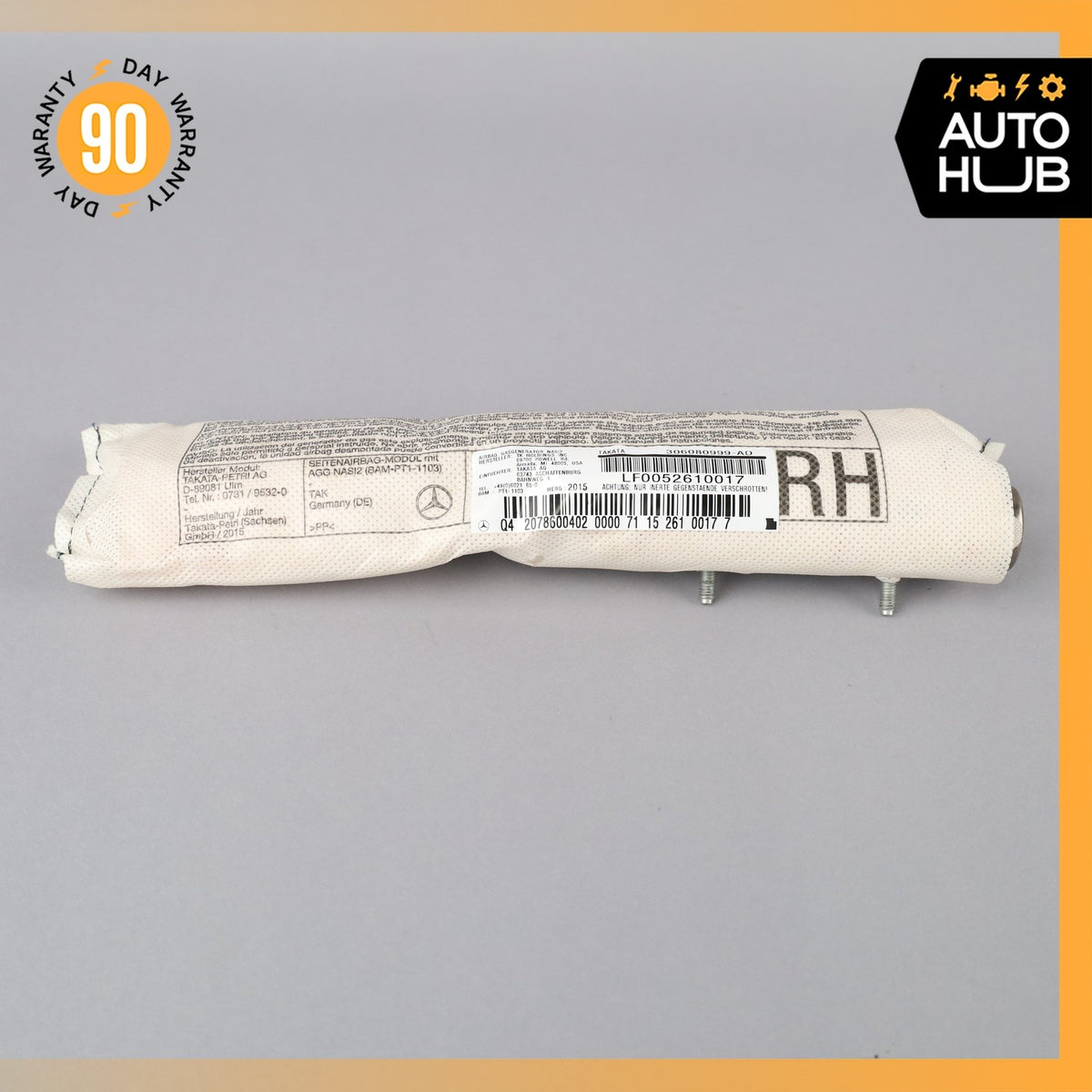 Mercedes W207 E400 C250 E550 Front Right Side Seat Airbag Air Bag OEM 79k - photo 3