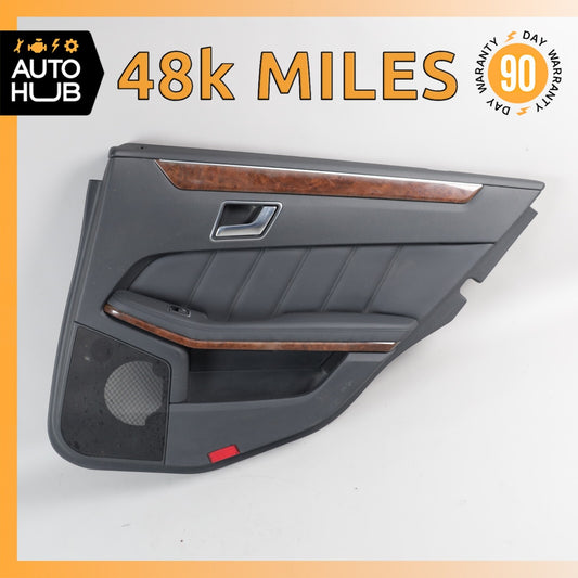 10-13 Mercedes W212 E350 E550 Rear Right Passenger Side Interior Door Panel 48k - photo 1