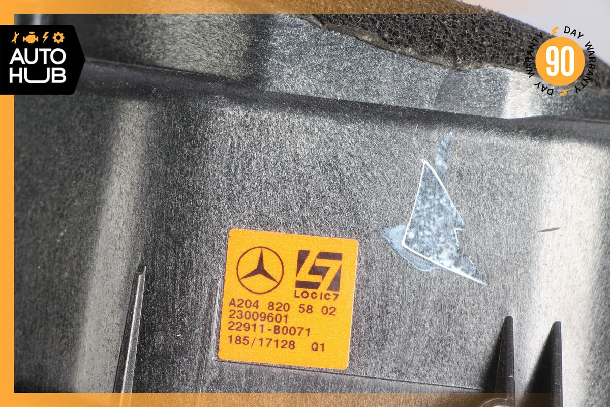 08-19 Mercedes W218 CLS400 C300 E350 Rear Deck Shelf Loud Speaker 2048205802 OEM - photo 9