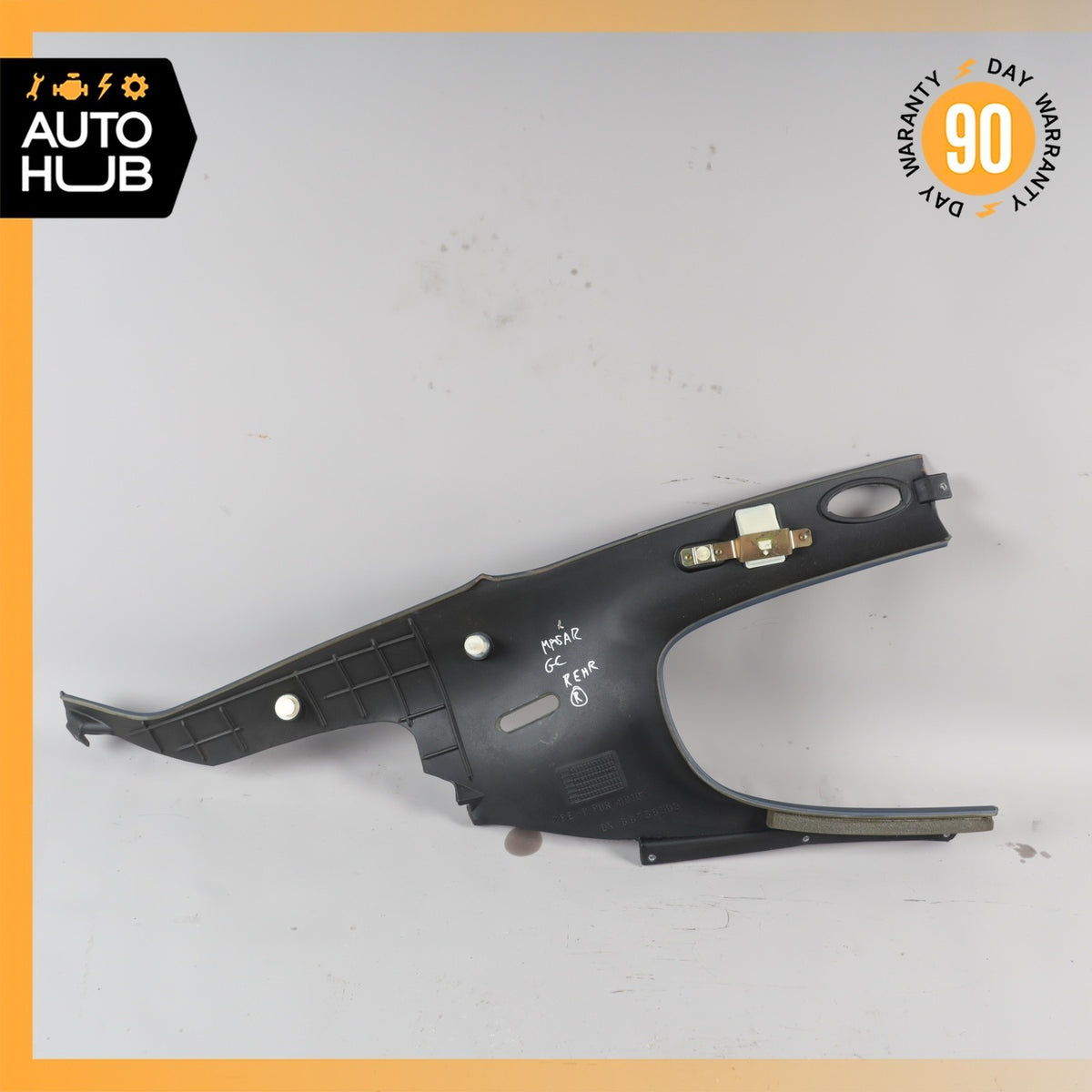 02-07 Maserati 4200 M138 Rear Right Interior Trim Panel C Pillar Blue OEM - photo 10