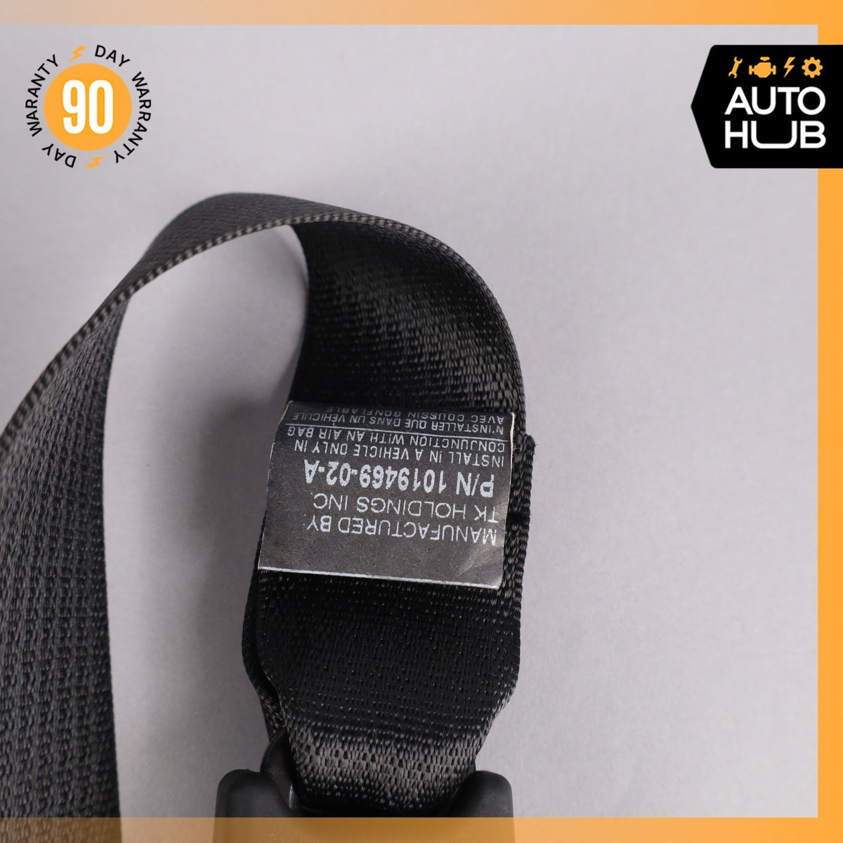 12-15 Tesla Model S Front Right Side Seat Belt Retractor Black OEM 63k - photo 13