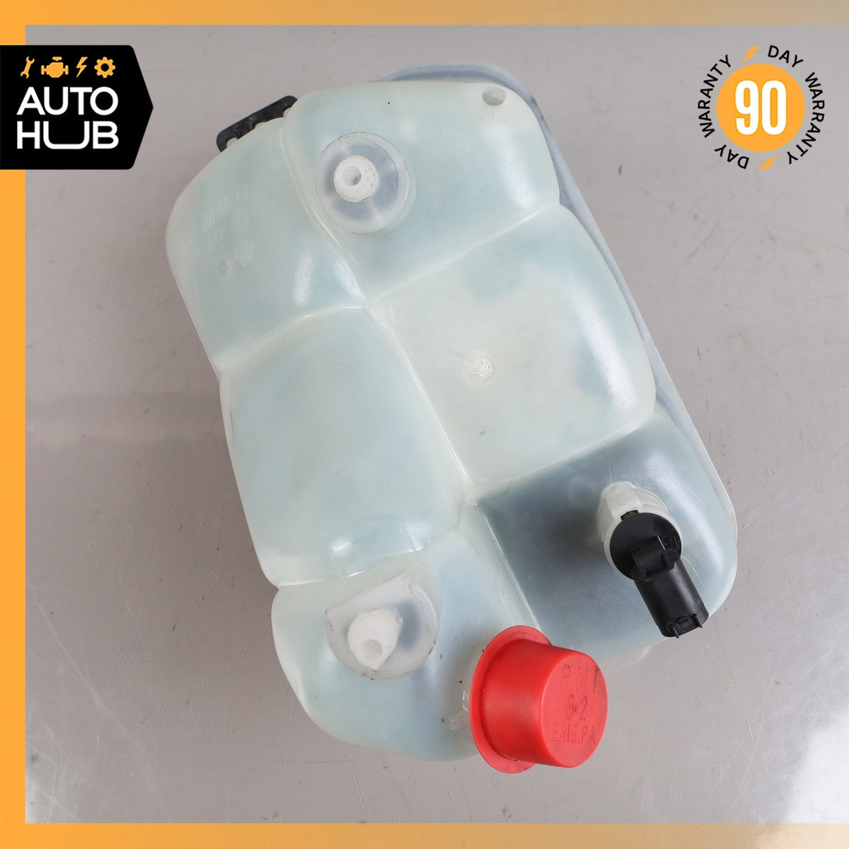 03-11 Mercedes W211 E350 CLS550 Coolant Reservoir Overflow Expansion Tank OEM - photo 8