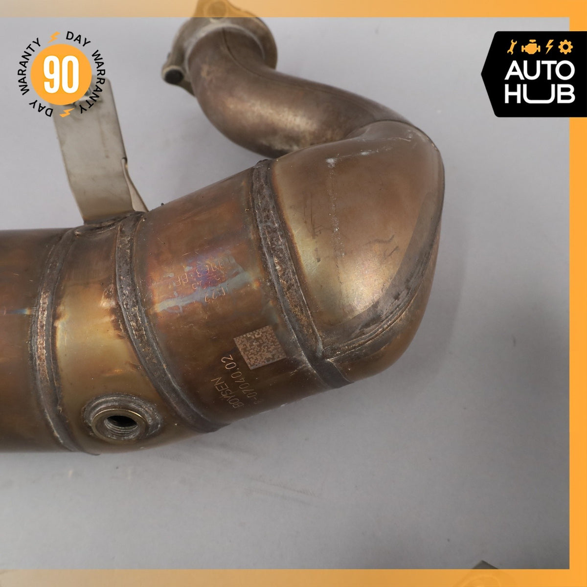 Porsche Macan 95B S GTS Turbo Engine Exhaust Downpipe Left & Right Side OEM 74k - photo 4