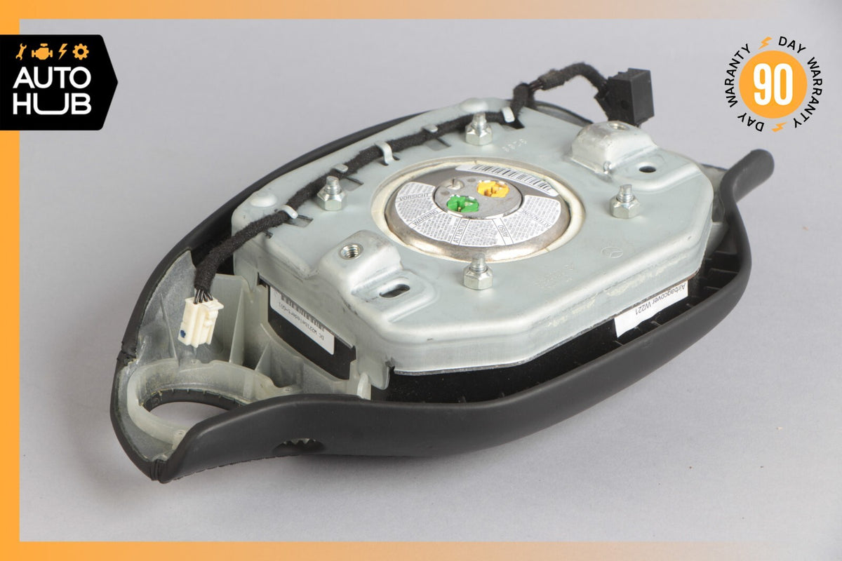 07-10 Mercedes W221 S550 CL550 S63 AMG Steering Wheel Airbag Air Bag Black OEM - photo 11