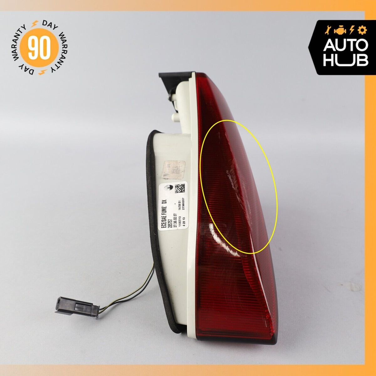 13-19 Maserati GranTurismo S M145 Right Side Inner Tail Light Lamp OEM 11k - photo 14