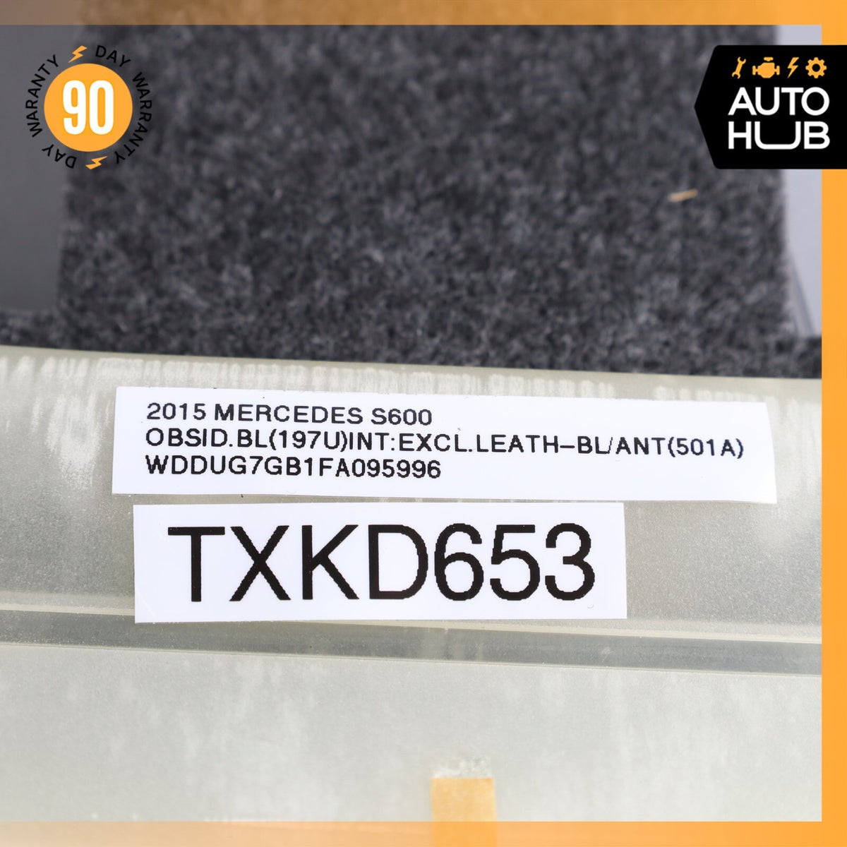 Mercedes W222 S600 S550 Front Left or Right Top Upper Seat Bladder Bolster OEM - photo 17