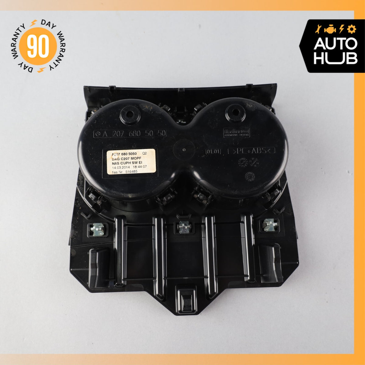 14-17 Mercedes W207 E350 E550 E400 Center Console Cup Holder Compartment OEM - photo 7