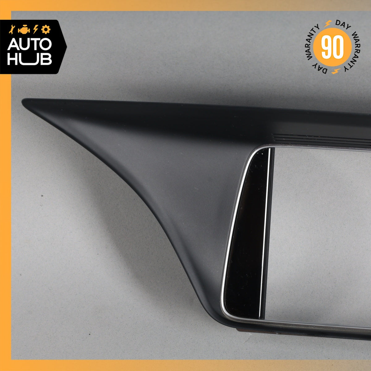 14-15 Mercedes W212 E250 E550 Dashboard Display Screen Trim Bezel Cover OEM - photo 4