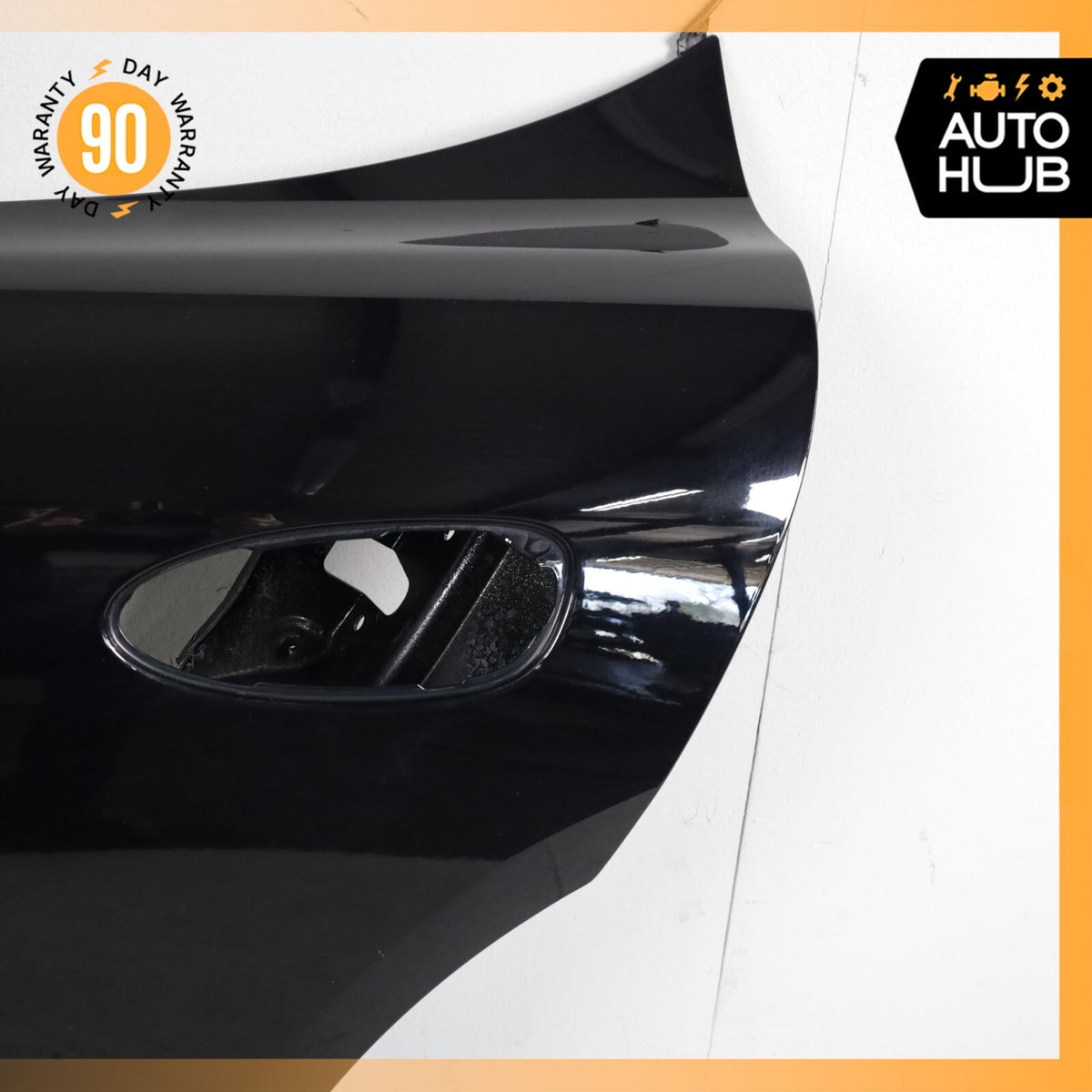 10-16 Porsche Panamera Turbo Rear Left Driver Side Door Shell OEM 87k - photo 7