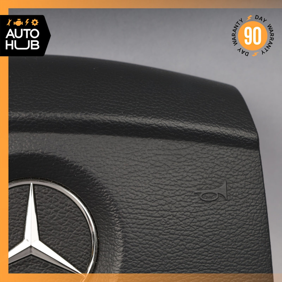 06-08 Mercedes W164 ML550 GL450 Driver Steering Wheel Airbag Air Bag Black OEM - photo 3