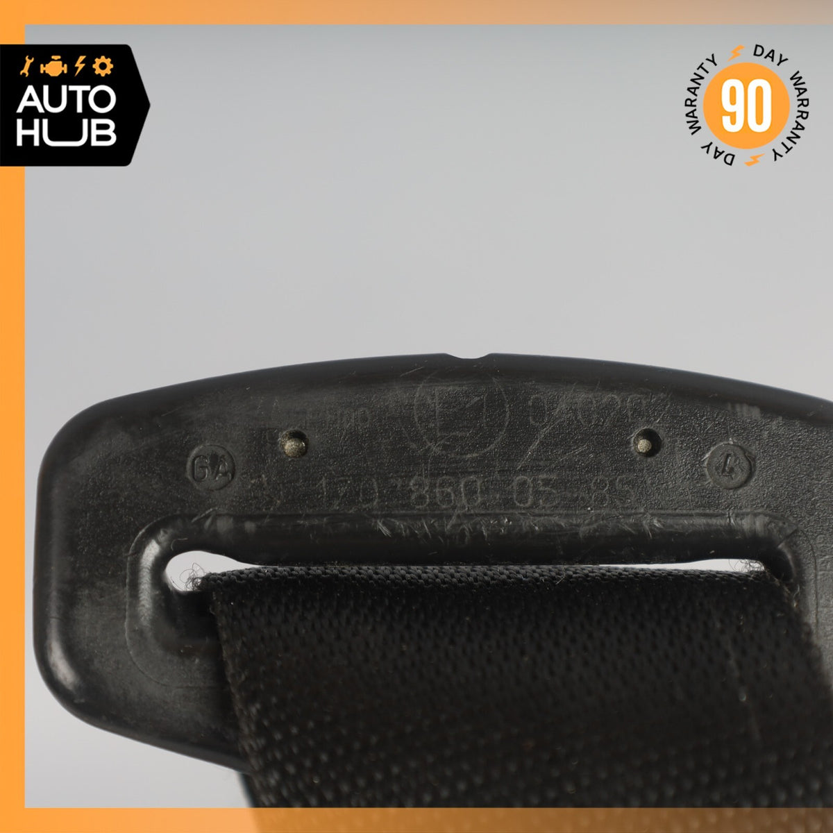 99-04 Mercedes R170 SLK230 SLK320 SLK32 Left Driver Seat Belt Seatbelt Black OEM - photo 13