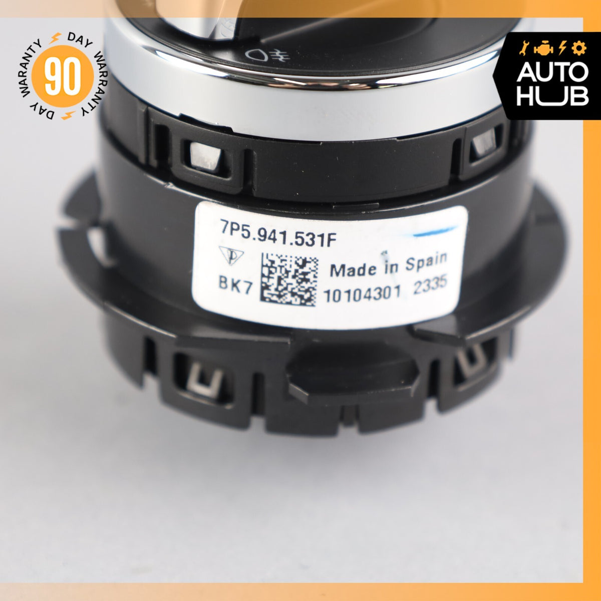 2016 Porsche Cayenne 958 E-Hybrid Headlight Switch Control 7P5941531F OEM - photo 7