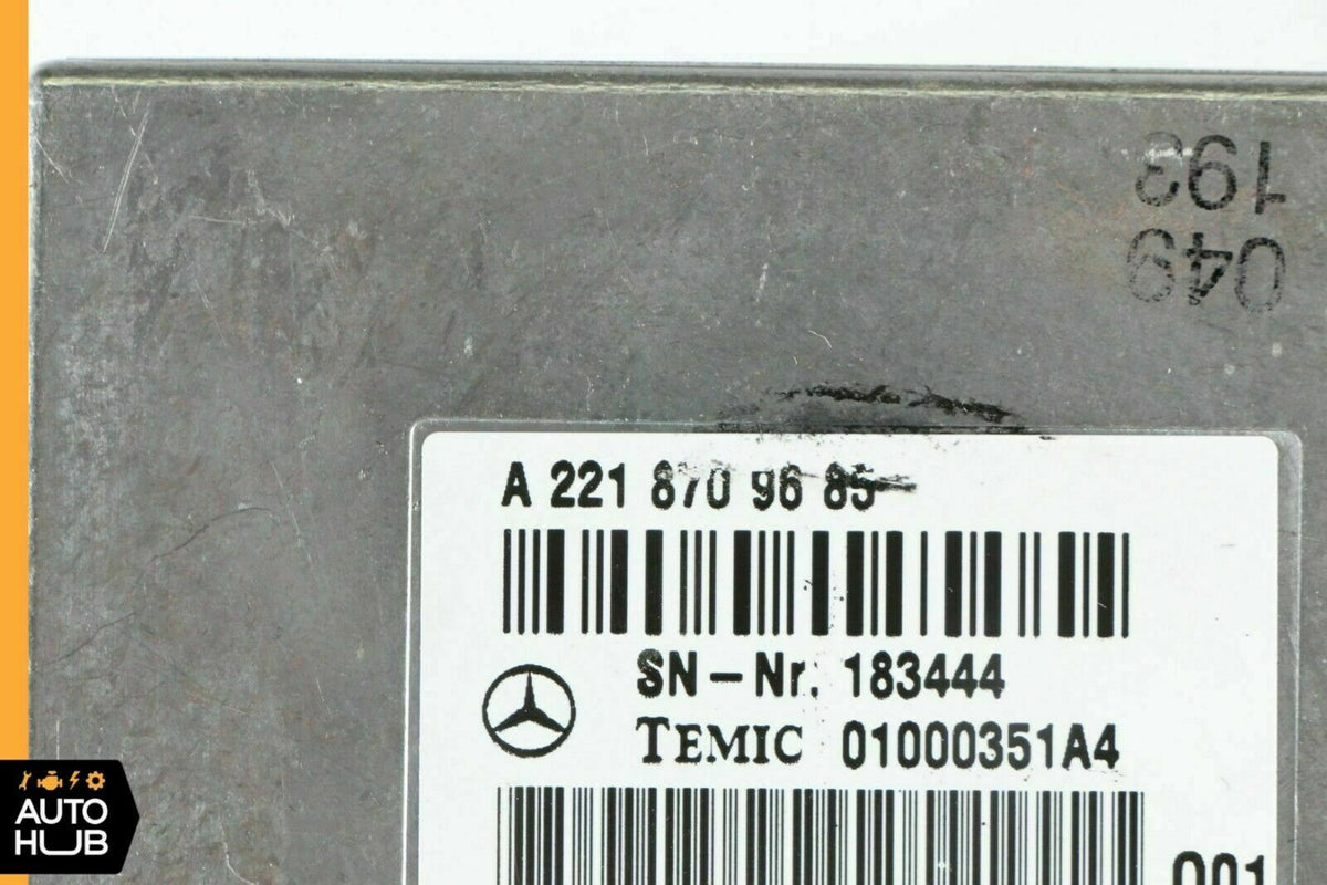 07-14 Mercedes W221 S550 CL550 Voice Language Communication Control Module OEM - photo 7