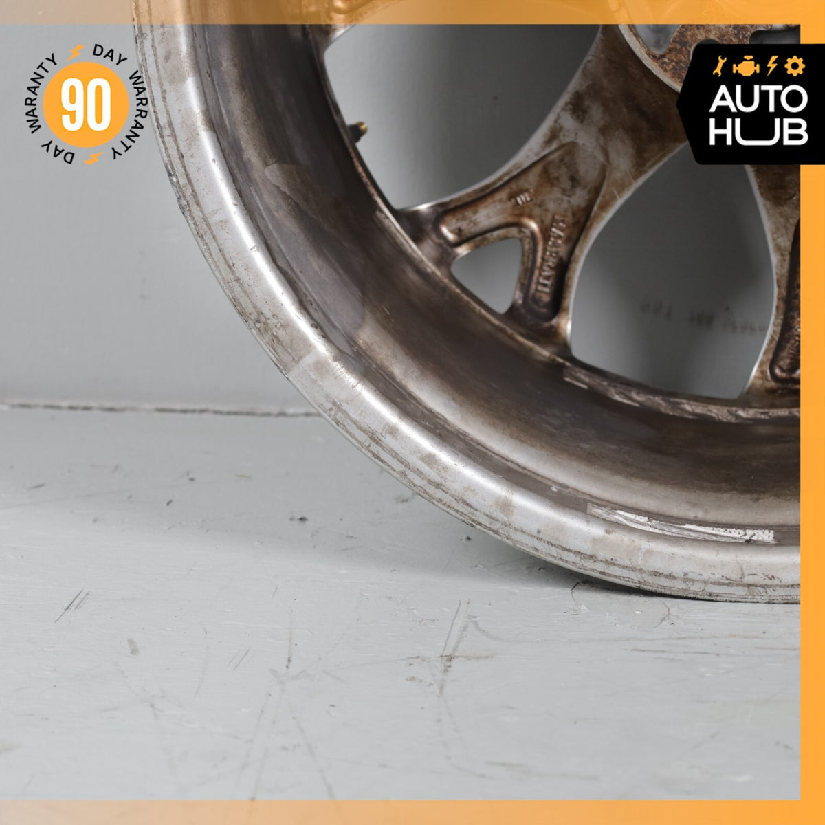 Maserati Quattroporte GranTurismo 8.5 x 19 19" Front Wheel Rim Silver 228796 OEM - photo 10
