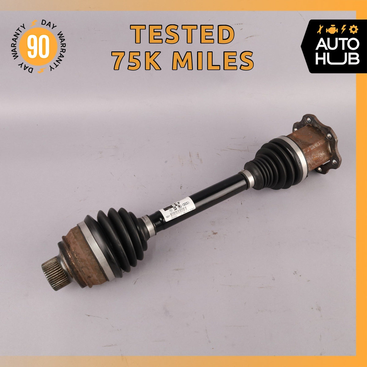 12-18 Audi C7 A6 Front Left or Right CV Axle Shaft OEM 75k - photo 1