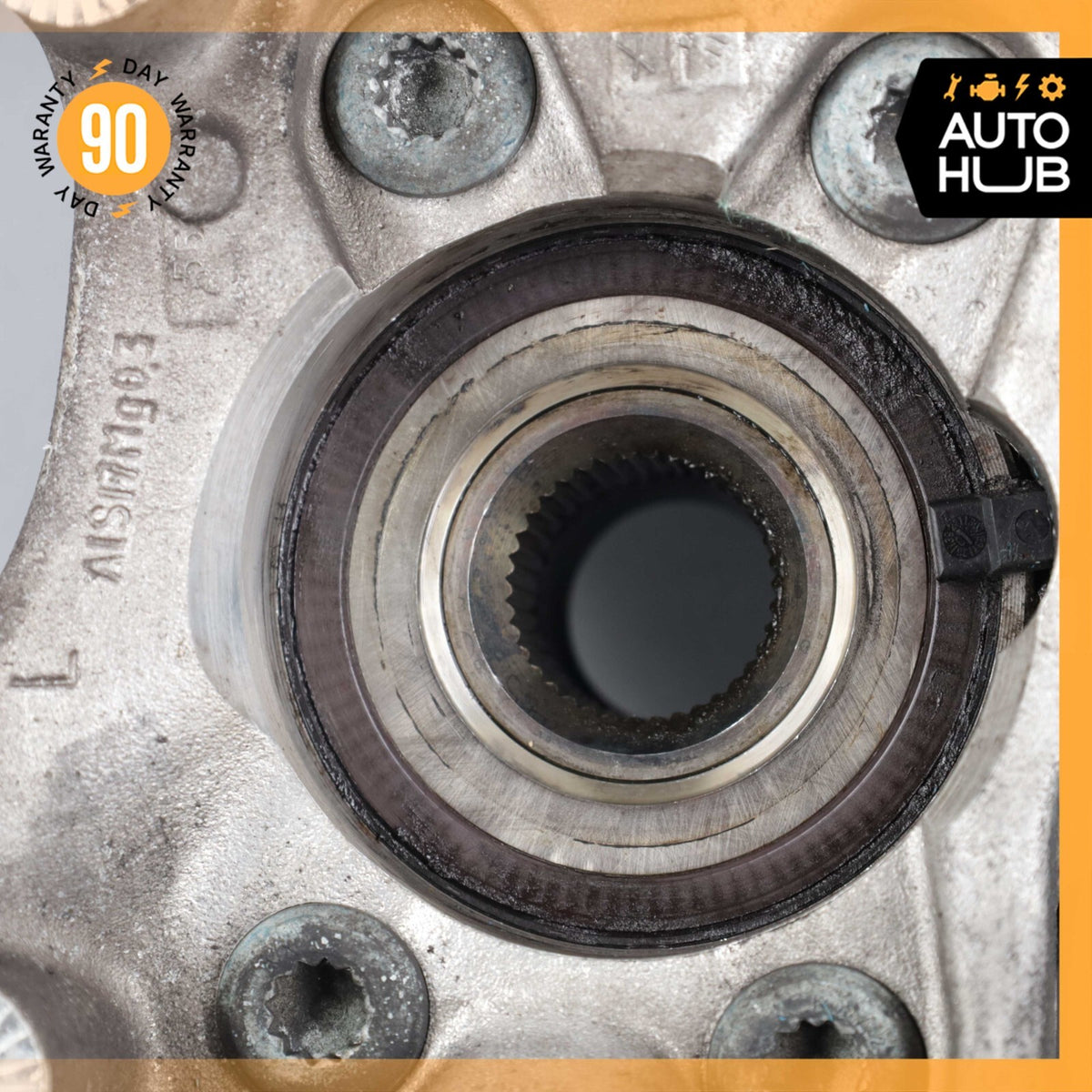 03-13 Bentley Continental GT Rear Left Driver Side Spindle Knuckle Hub OEM - photo 13