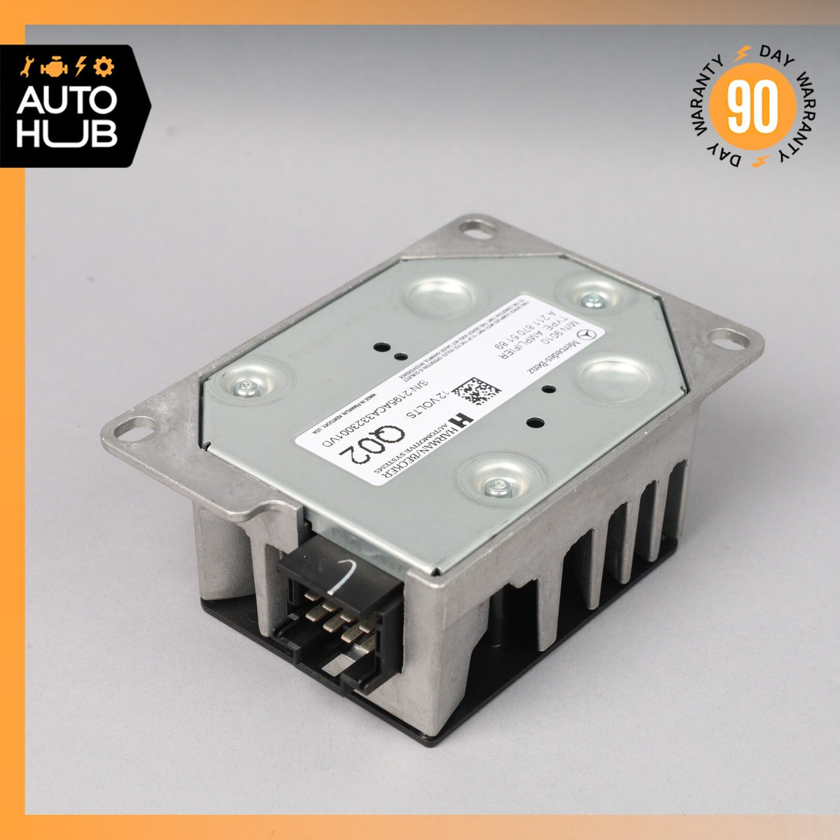 08-18 Mercedes W164 ML350 E350 R350 Subwoofer Amp Amplifier Harman Becker OEM - photo 6