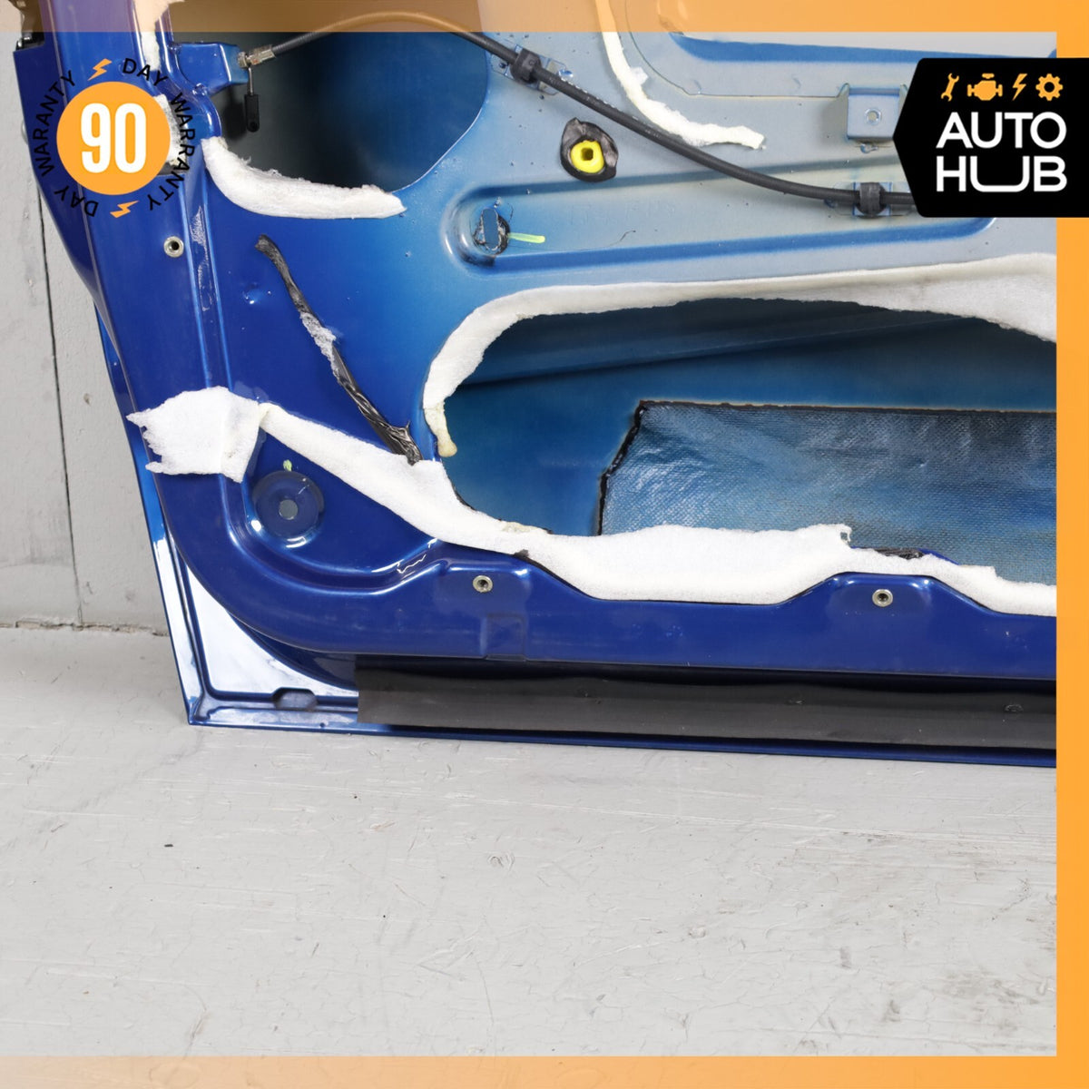 02-07 Maserati M138 Coupe 4200 GT Left Side Door Shell Frame Panel Blue OEM 67k - photo 13