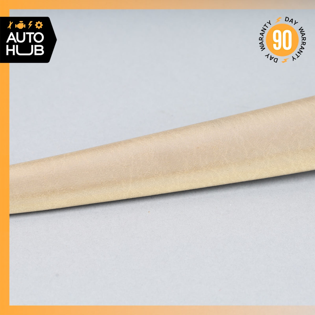Mercedes W126 420SEL Front Right Door Window Panel Trim Beige OEM - photo 3