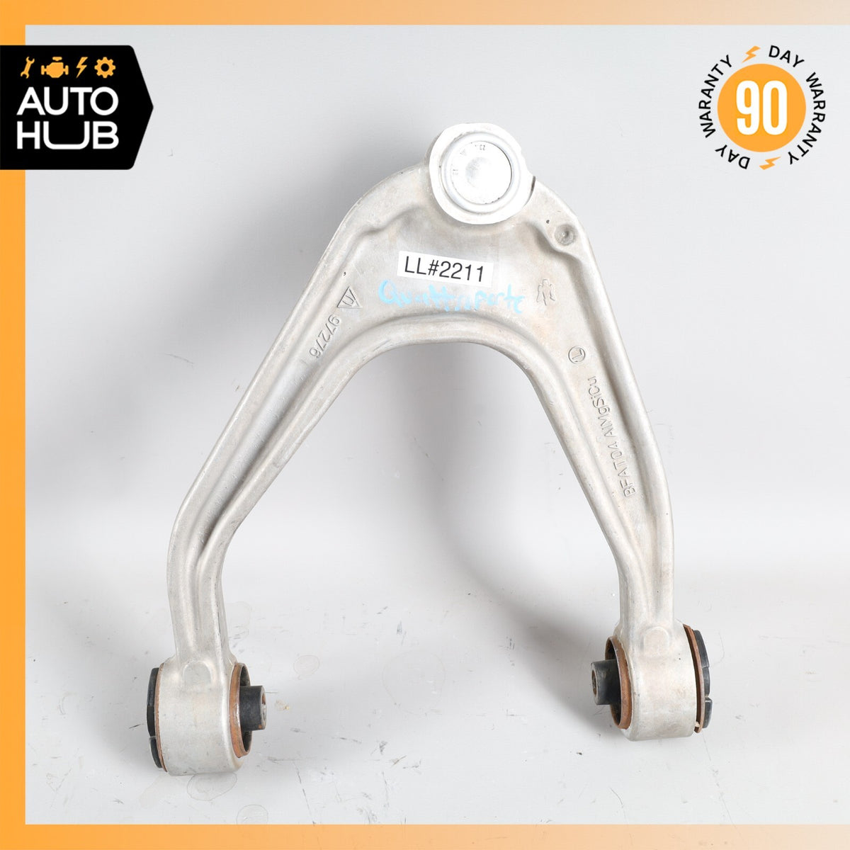14-16 Maserati Quattroporte M156 Front Left Upper Control Arm 670004185 OEM - photo 1