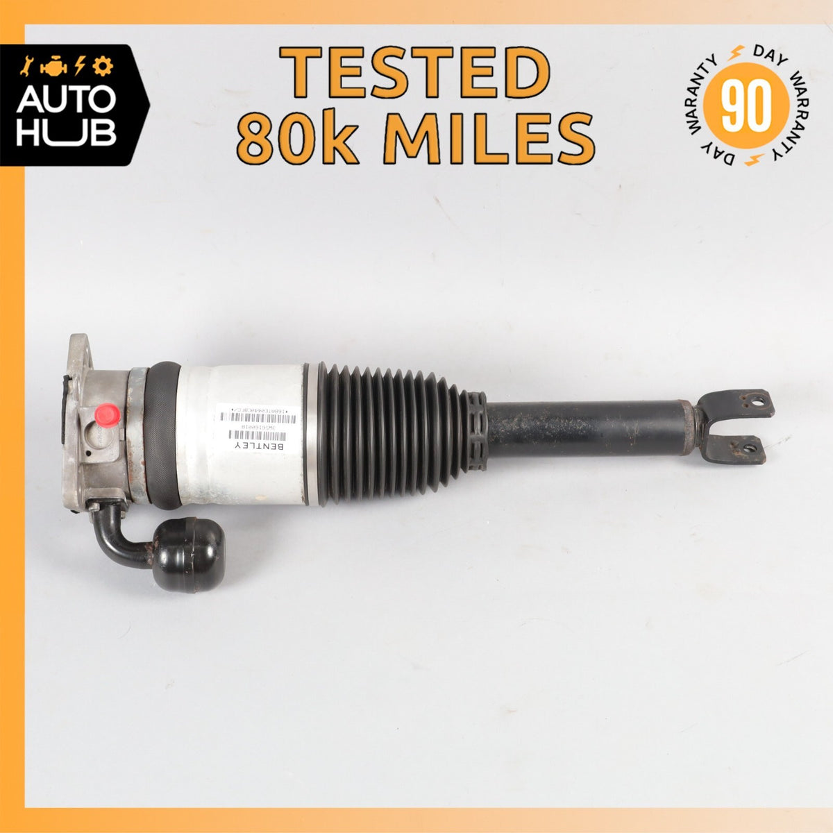 Bentley Continental Flying Spur Rear Left Air Ride Air Shock Strut OEM 80k - photo 1