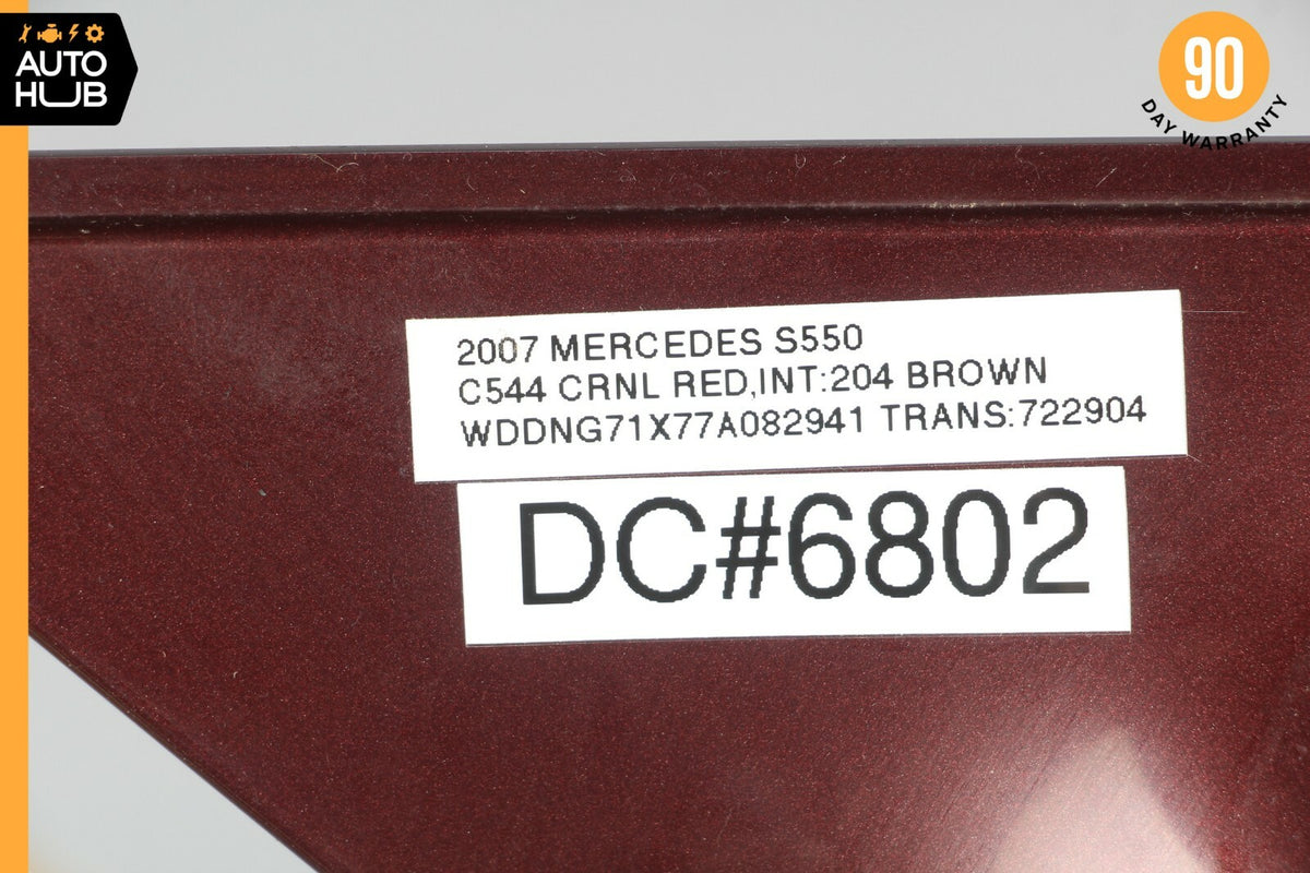 07-09 Mercedes W221 S550 S600 Right Side Rear View Door Mirror Mechanism OEM - photo 10