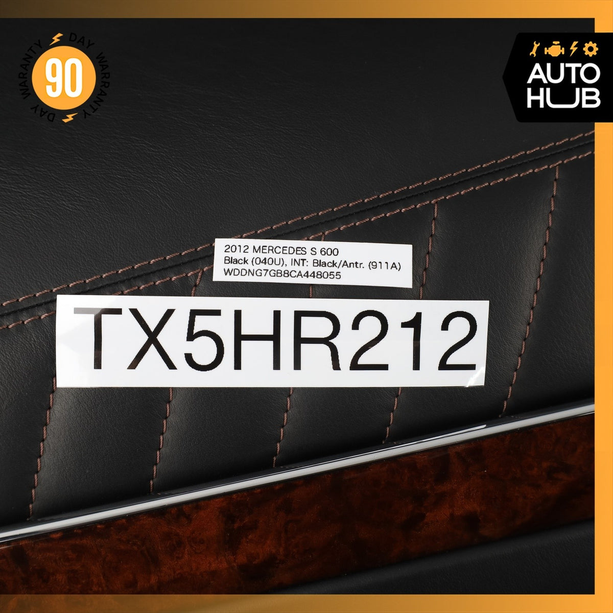 10-13 Mercedes W221 S600 S63 Front Right Side Interior Door Panel Exclusive OEM - photo 20