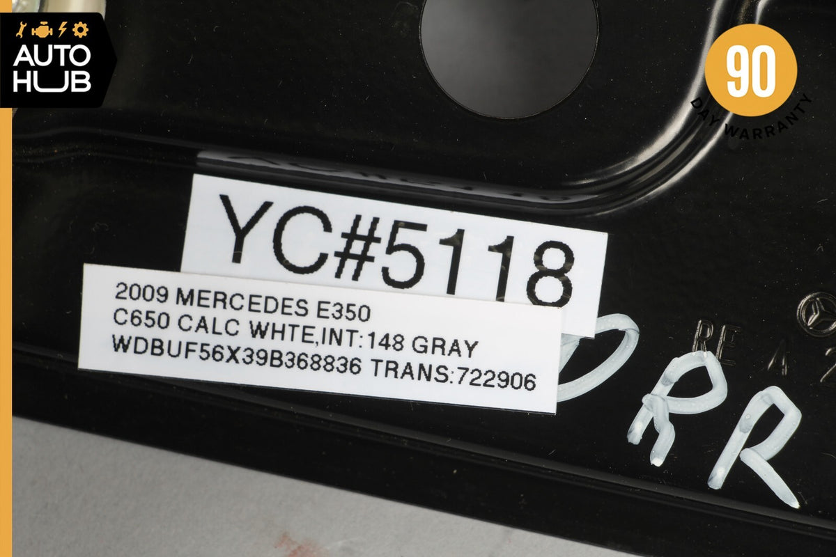 03-09 Mercedes W211 E350 E500 E550 Rear Right Side Window Regulator Motor OEM - photo 12