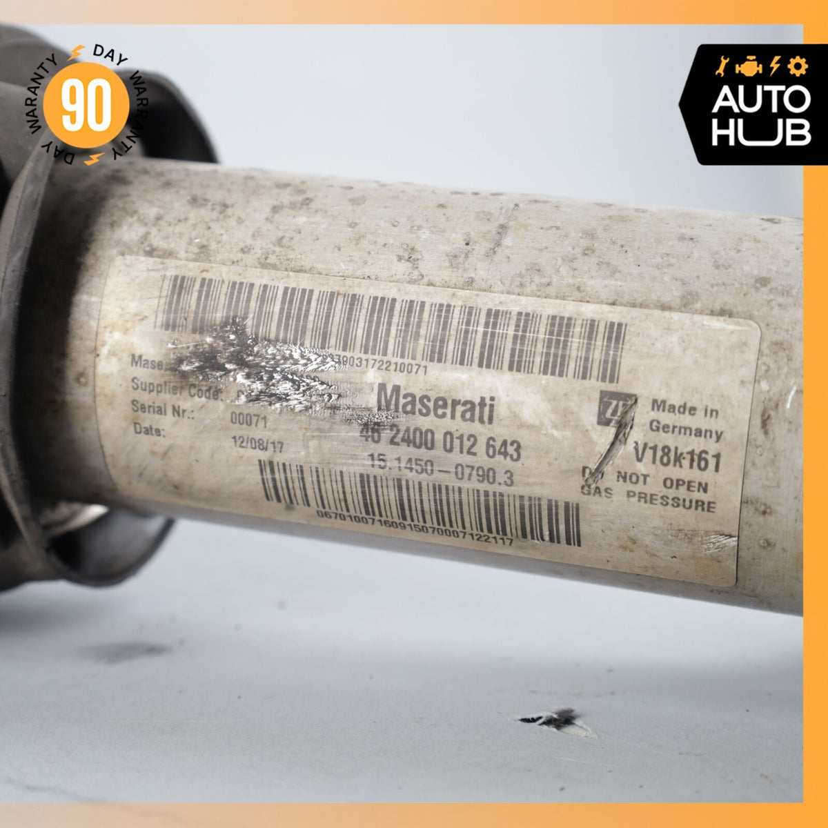 17-20 Maserati Levante M161 Front Right Side Air Active Shock Strut OEM 73k - photo 10
