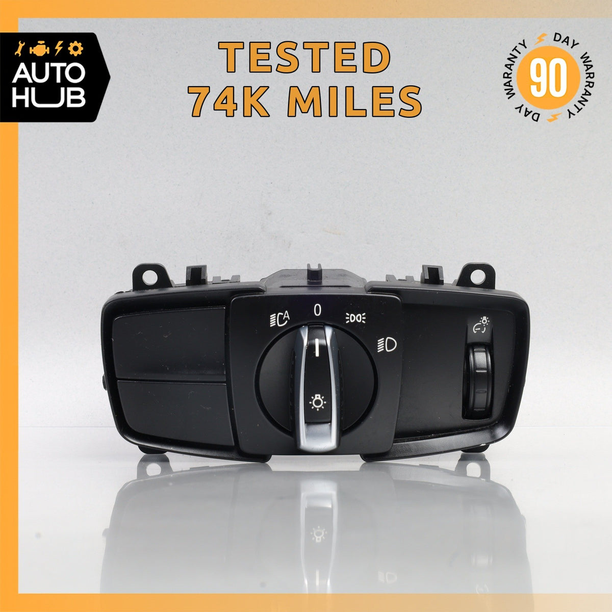 14-21 BMW i3 I01 Hybrid Headlight Head Light Control Switch 61319865815 OEM 74k - photo 1