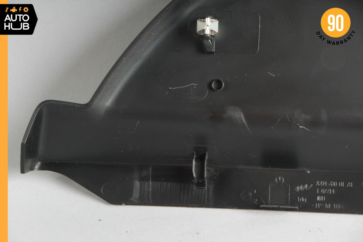08-14 Mercedes W204 C250 C300 Dashboard Dash Board Trim Panel Left Black OEM - photo 10