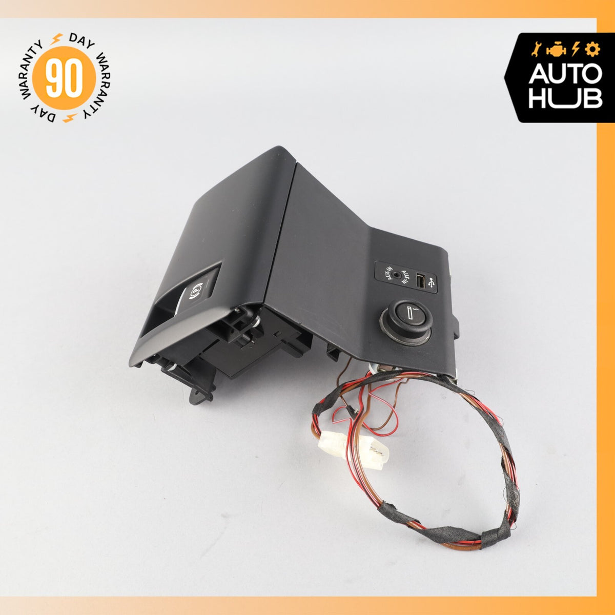 BMW i3 I01 Hybrid Center Console Parking Switch Socket w/ Cover OEM - photo 4