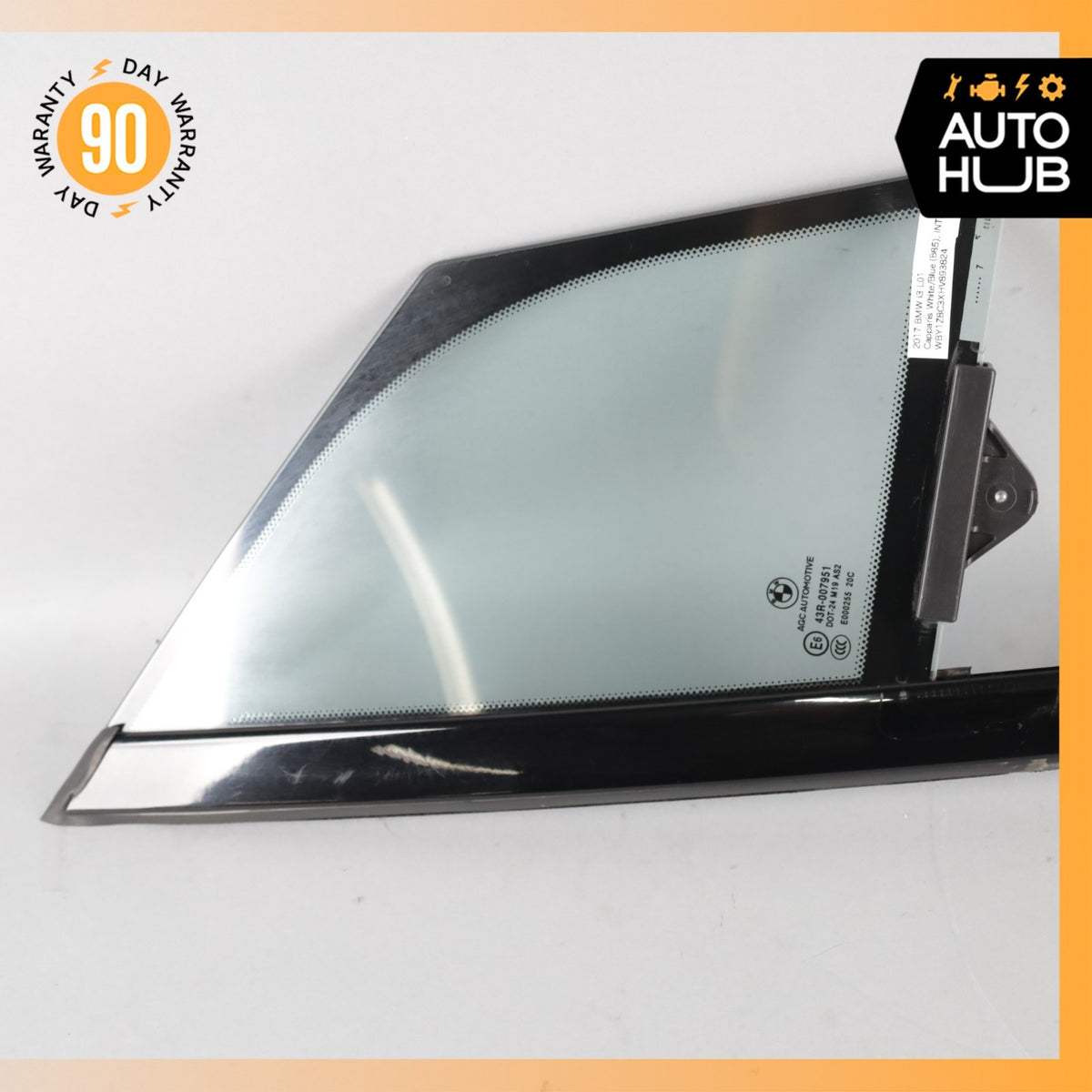 BMW i3 I01 Front Right Passenger Side Door Corner Window Glass OEM - photo 4