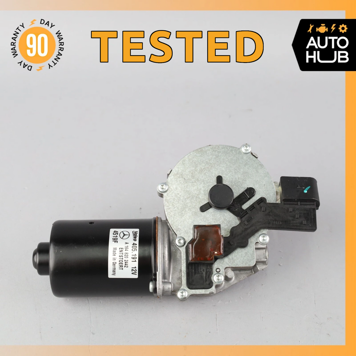 06-13 Mercedes W164 ML350 GL550 Upper Glass Windshield Wiper Motor OEM - photo 1