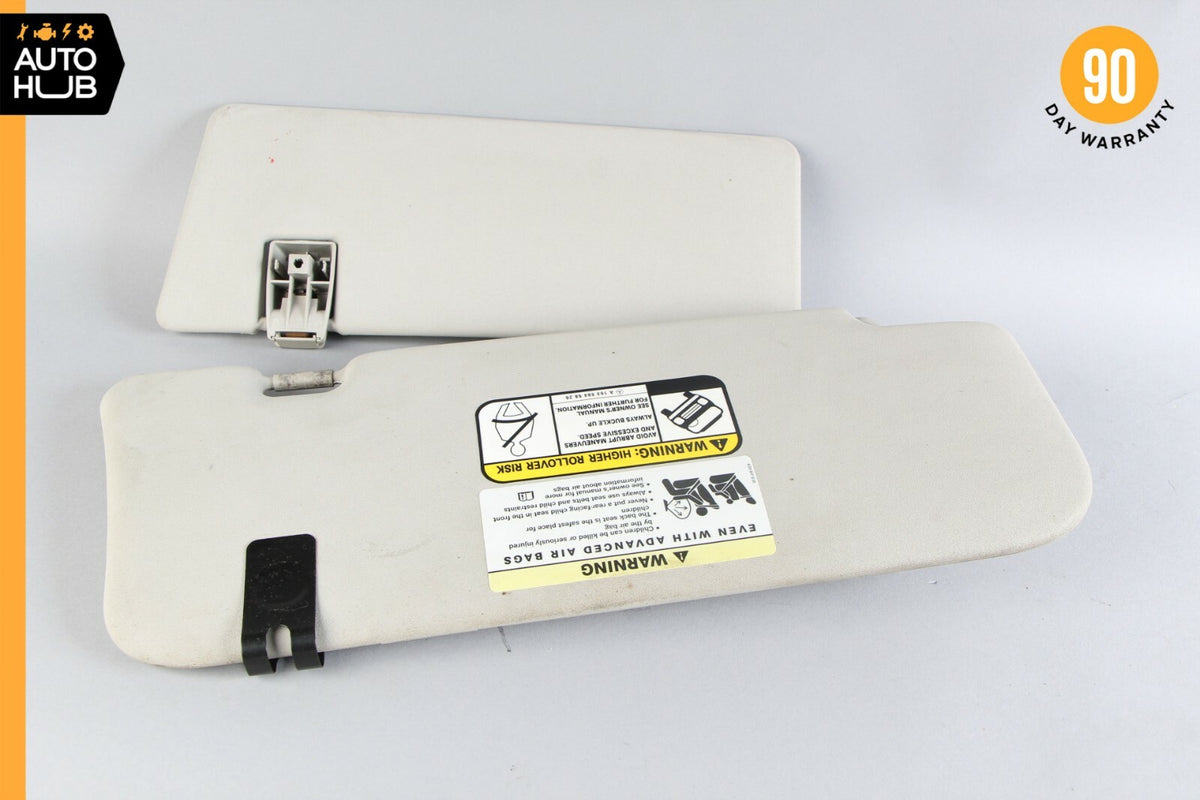 06-12 Mercedes W164 ML320 GL450 Sun Visor Sunvisor Front Left Side Gray OEM - photo 8
