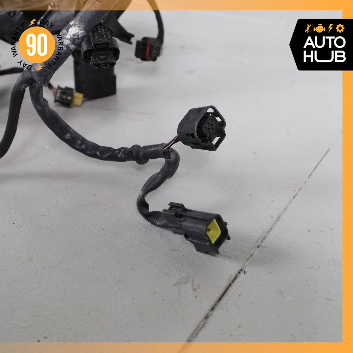 11-14 Mercedes W221 S63 CL63 AMG 5.5L V8 M157 Engine Motor Wiring Harness OEM - photo 9