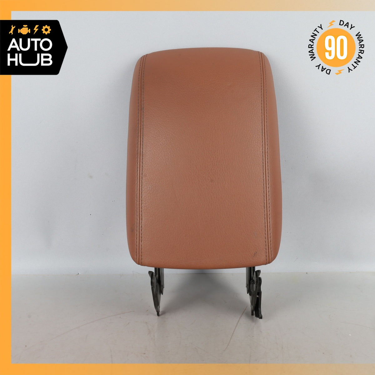 09-17 Audi 8R Q5 Front Center Console Armrest Arm Rest Brown OEM - photo 9